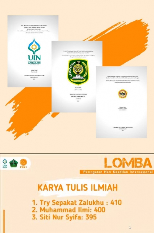Mahasiswa STAI Rakha Amuntai Raih Kejuaraan Dalam Ajang Karya Tulis Ilmiah Se-Kalimantan